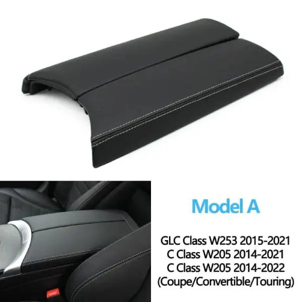 Car Craft Armrest Cover Compatible With Mercedes C Class