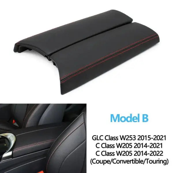 Car Craft Armrest Cover Compatible With Mercedes C Class