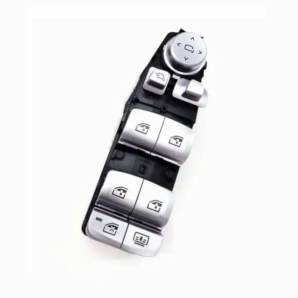 Car Craft Compatible With Bmw 5 Series F10 7 Series F02 6 Series F06 3 Series F30 F34 1 Series F20 X3 F25 X5 F15 X6 F16 Power Master Window Lifter Switch Button Regulator Main 6 Pin 61319241949 Chrome