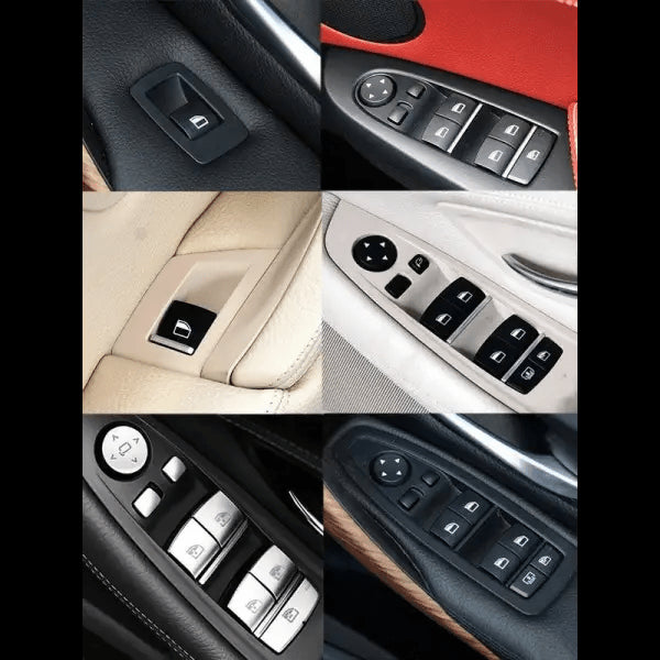 Car Craft Compatible With Bmw 5 Series F10 F07 7 Series F02 6 Series Gt F06 F12 3 Series F30 F34 Gt 1 Series F20 X3 F25 X5 F15 X6 F16 Power Master Window Lifter Switch Button Regulator 61319179955 B