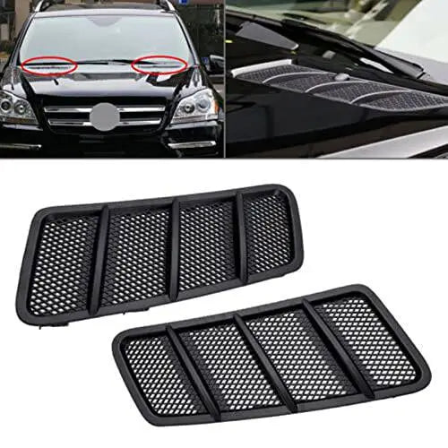 Car Craft Bonnet Hood Grill Vent Compatible With Mercedes