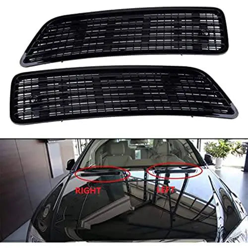 Car Craft Bonnet Hood Grill Vent Compatible With Mercedes S