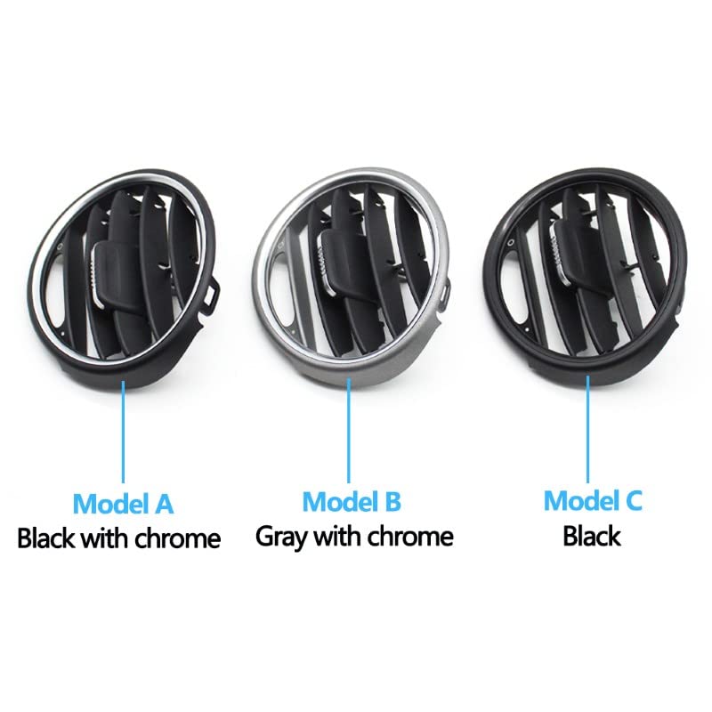 Car Craft Boxter Ac Vent Compatible With Porsche 2006-2012 Caymen Black Automotive Parts And