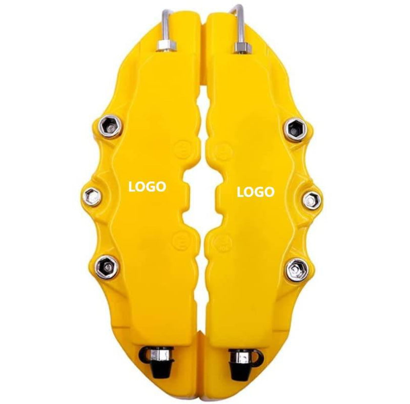 Car Craft Break Cover Caliper Cover Yellow Medium