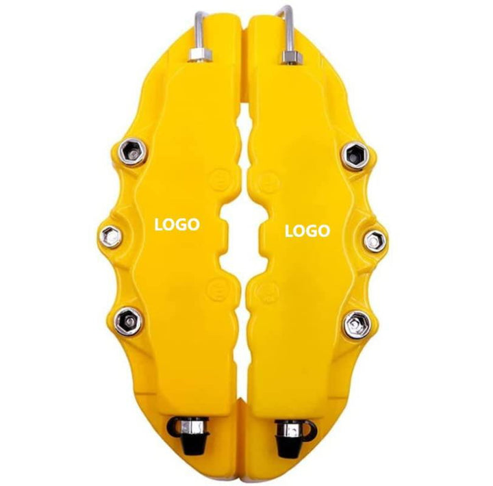 Car Craft Break Cover Caliper Cover Yellow Medium