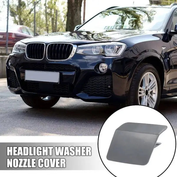 Car Craft Bumper Headlight Washer Cap Cover Compatible