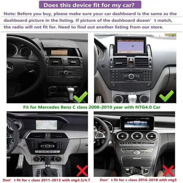 Car Craft C Class Android Player DVD Compatible