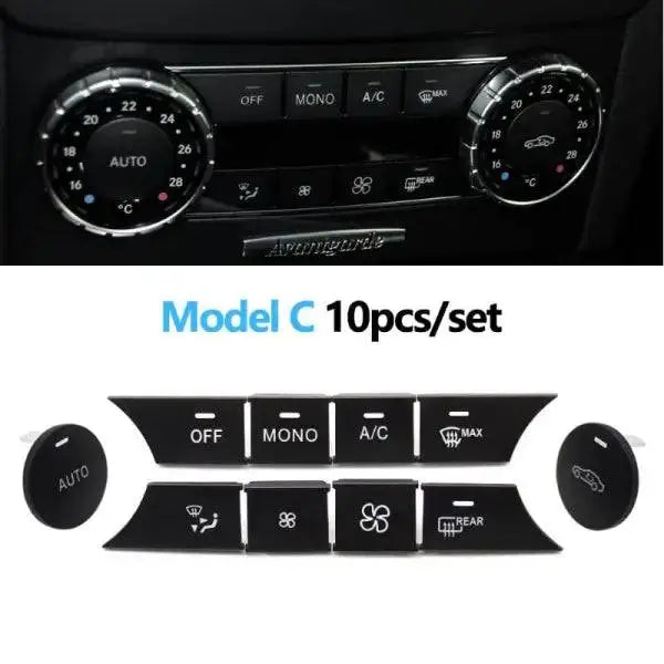 Car Craft C Class Dashboard Ac Button Fan Button Compatible