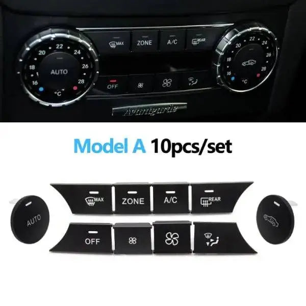 Car Craft C Class Dashboard Ac Button Fan Button Compatible