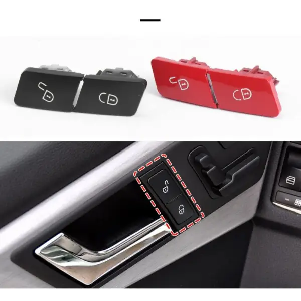 Car Craft C Class Door Lock Button Compatible With Mercedees