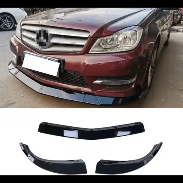 Car Craft C Class Front Lip Bumper Lip Compatible