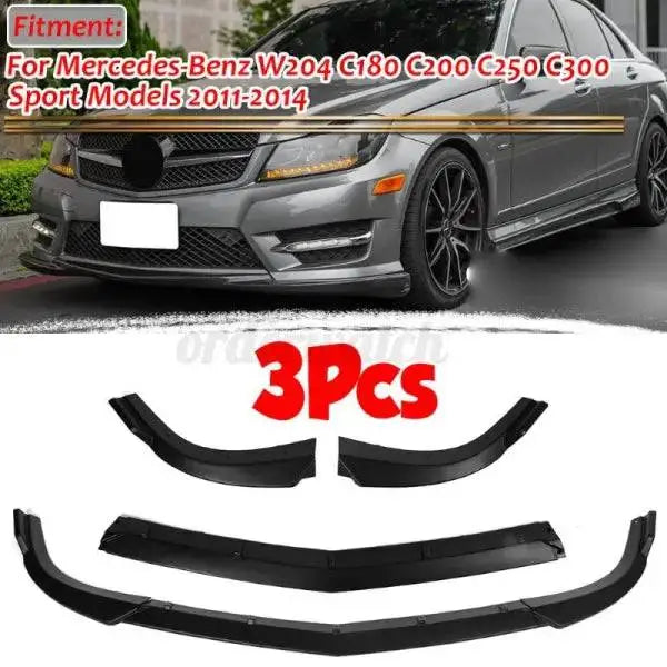 Car Craft C Class Front Lip Bumper Lip Compatible