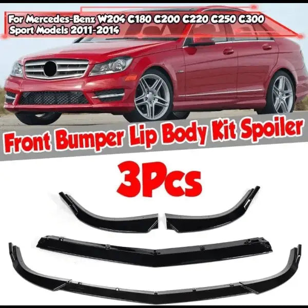 Car Craft C Class Front Lip Bumper Lip Compatible