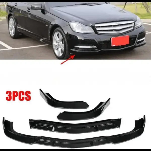 Car Craft C Class Front Lip Bumper Lip Compatible