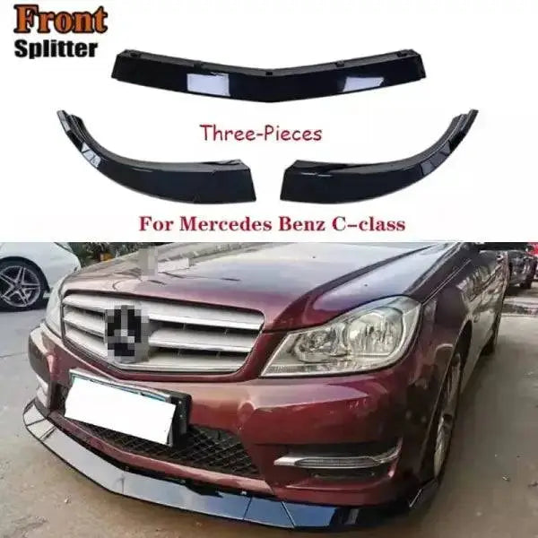 Car Craft C Class Front Lip Bumper Lip Compatible