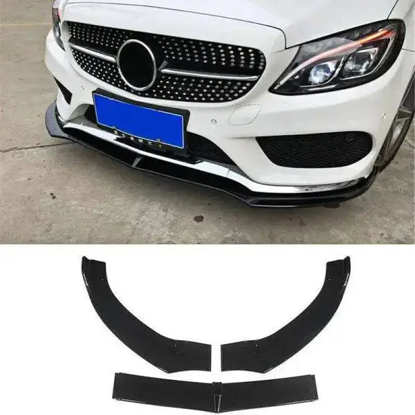 Car Craft C Class Front Lip Bumper Lip Compatible