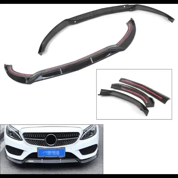 Car Craft C Class Front Lip Bumper Lip Compatible