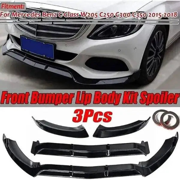 Car Craft C Class Front Lip Bumper Lip Compatible