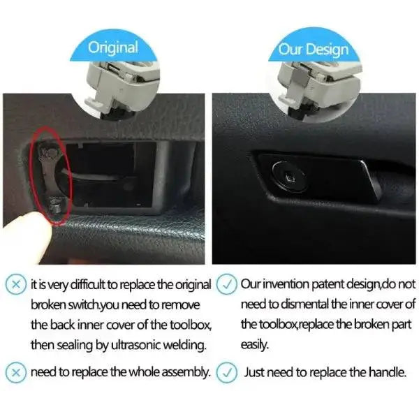 Car Craft C Class Glove Box Lock Switch Compatible