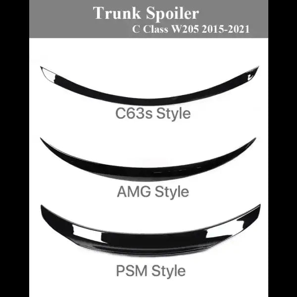 Car Craft C Class Spoiler Trunk Spoiler Compatible