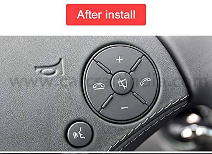 Car Craft C Class Steering Wheel Knob Button Compatible