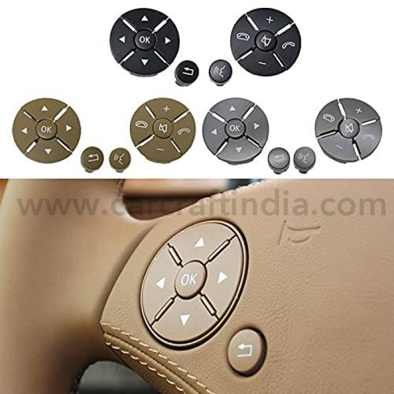 Car Craft C Class Steering Wheel Knob Button Compatible