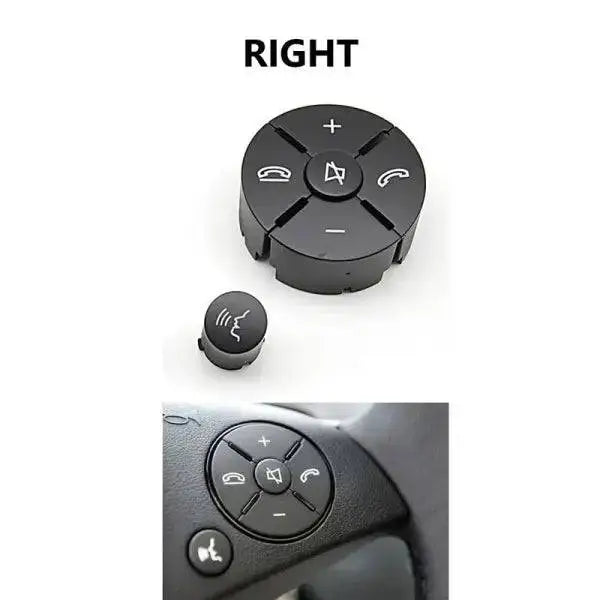 Car Craft C Class Steering Wheel Knob Button Compatible