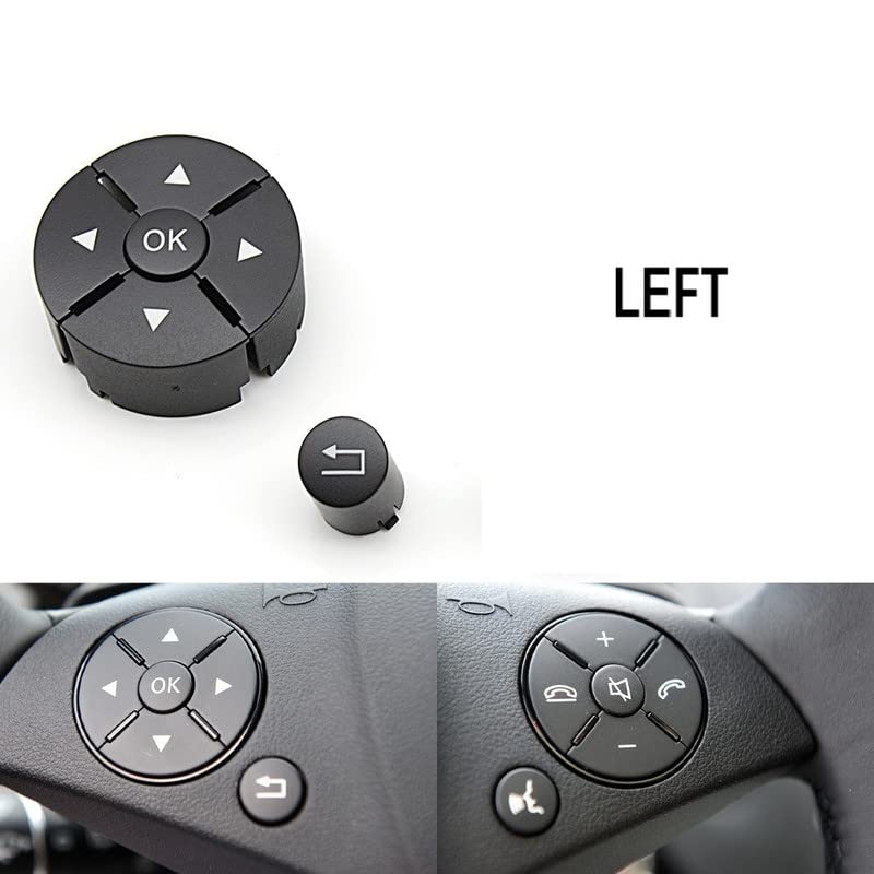 Car Craft C Class Steering Wheel Knob Button Compatible