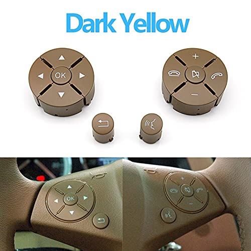 Car Craft C Class Steering Wheel Knob Button Compatible