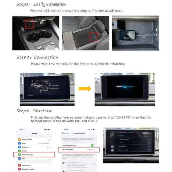 Car Craft Carplay Wireless Apple Carplay Al Box Android