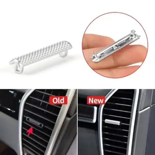 Car Craft Cayenne Ac Vent Slider Grill Knob Compatible With