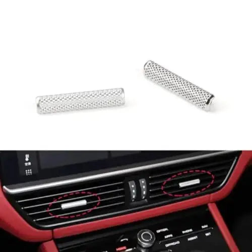 Car Craft Cayenne Ac Vent Slider Grill Knob Compatible With