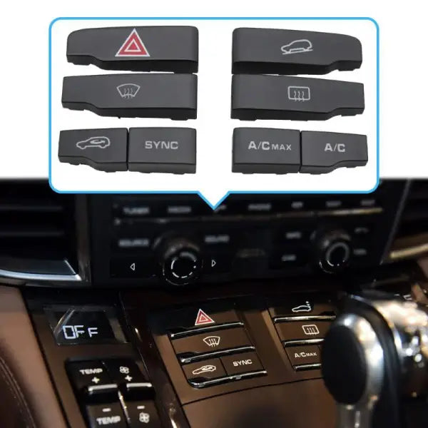 Car Craft Cayenne Dashboard Button Compatible With Porsche