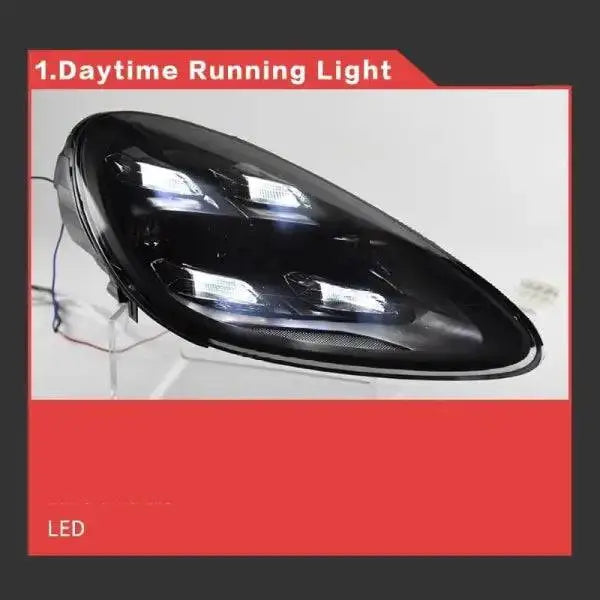 CAR CRAFT Cayenne Upgraded Headlight Headlamp Compatible