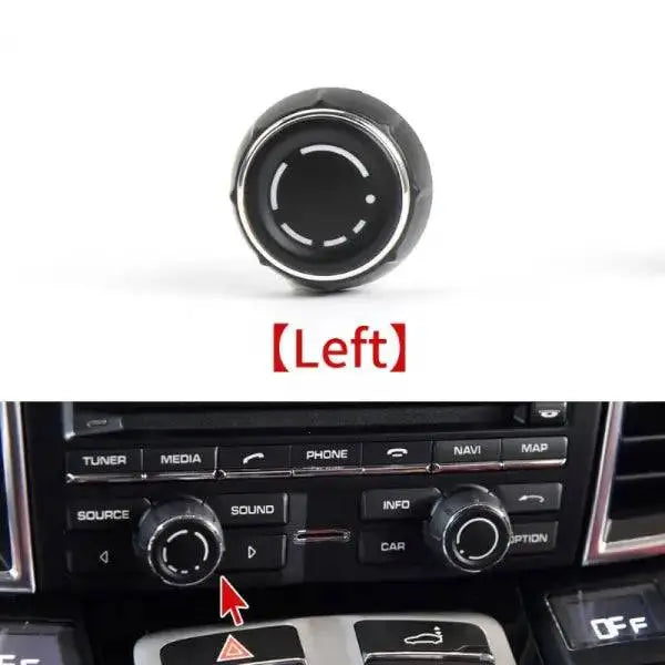 Car Craft Cayenne Volume Knob Volume Button Compatible