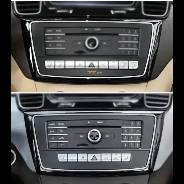 Car Craft Cd Dvd Frame Panel Compatible With Mercedes Gle