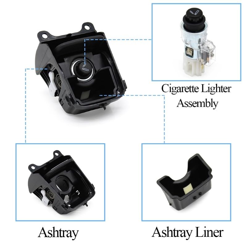 Car Craft Cigarette Lighter Assembley Socket Compatible