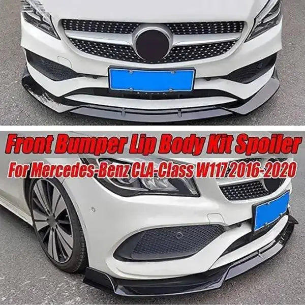 Car Craft Cla Front Lip Bumper Lip Compatible With Mercedes