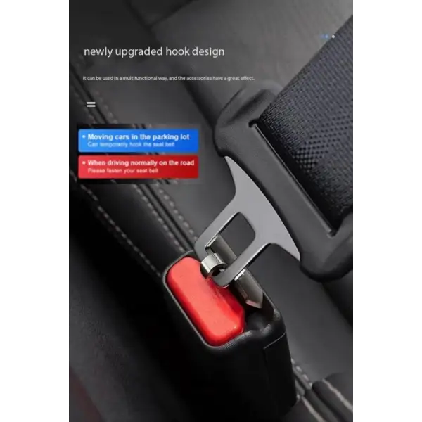 Car Craft Comaptible With Audi Car Seat Belt Lock Hook Clip