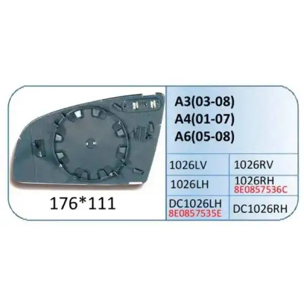 Car Craft Compatible With Audi A3 03-08 A4 01-07 A6 05-08