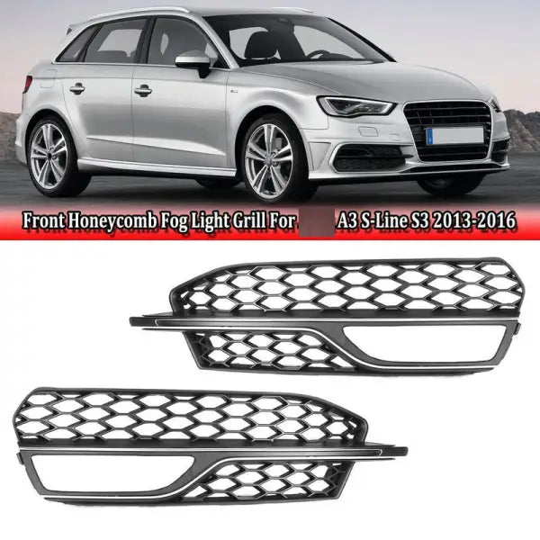 Car Craft Compatible With Audi A3 2014 - 2016 S Line Bumper