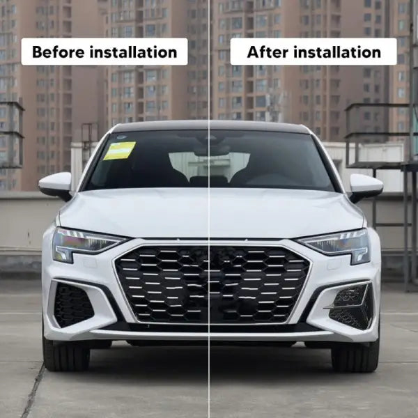 Car Craft Compatible With Audi A3 2020 + S Line Bumper Fog