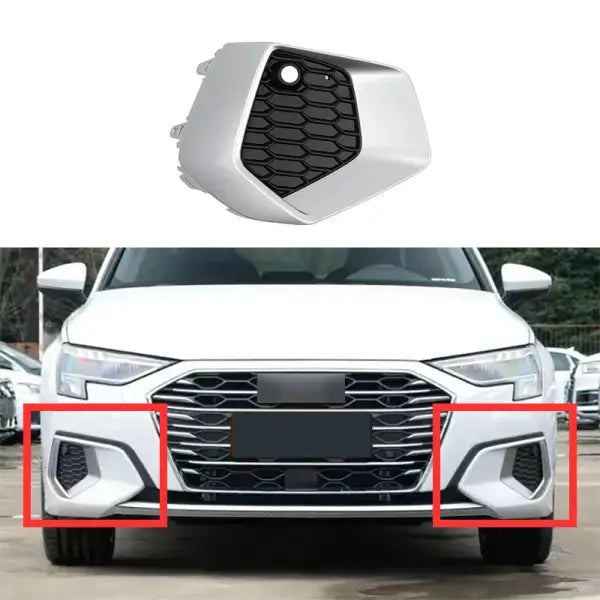 Car Craft Compatible With Audi A3 2020 + S Line Bumper Fog