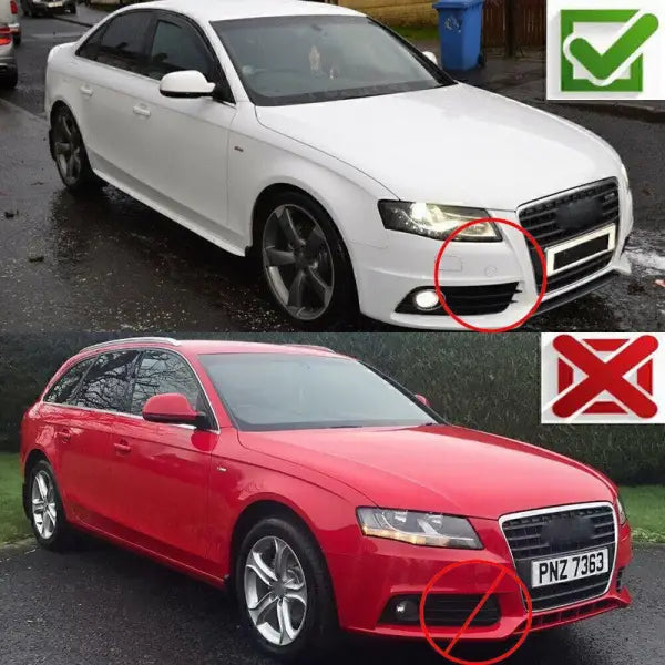 Car Craft Compatible With Audi A4 2009 - 2012 B8 S4 Bumper