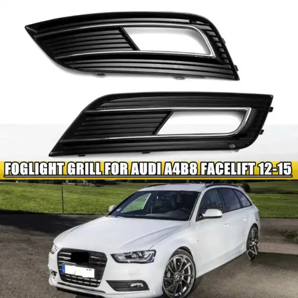 Car Craft Compatible With Audi A4 2013 - 2016 B8 Bumper Fog