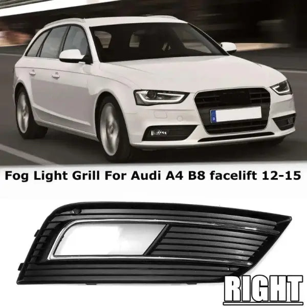 Car Craft Compatible With Audi A4 2013 - 2016 B8 Bumper Fog