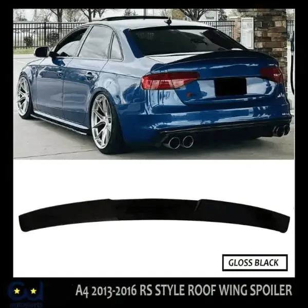 Car Craft Compatible with Audi A4 B8 2012-2016 Roof Spoiler