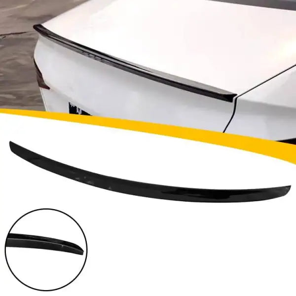 Car Craft Compatible with Audi A4 B9 2019 S4 Trunk Spoiler