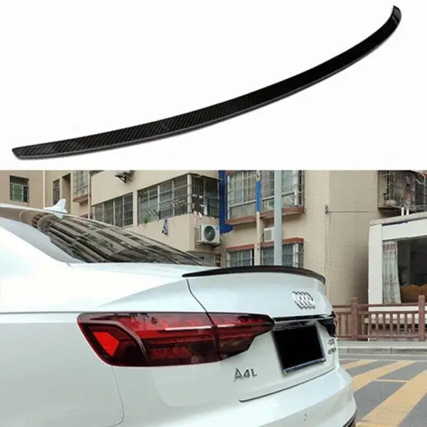 Car Craft Compatible with Audi A4 B9 2019 S4 Trunk Spoiler