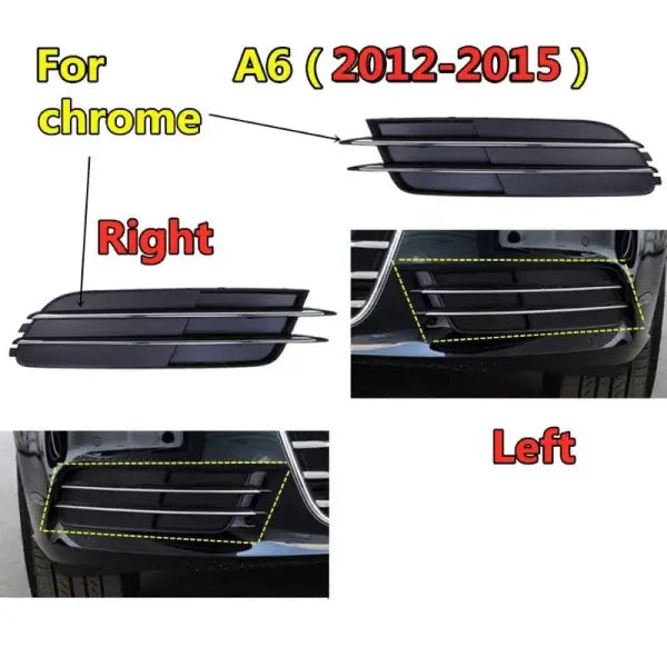 Car Craft Compatible With Audi A6 2011 - 2015 Fog Lamp